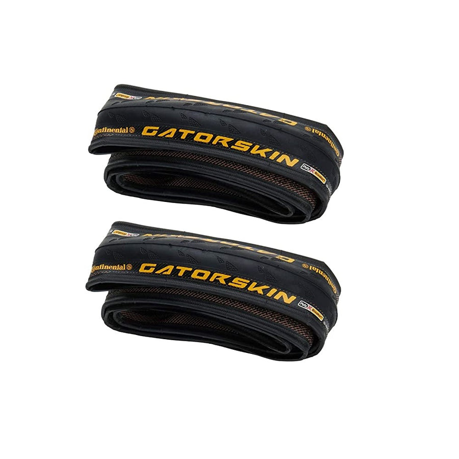 Continental GatorSkin DuraSkin Tire, 2-Count (Folding, 700 x 28mm), Black