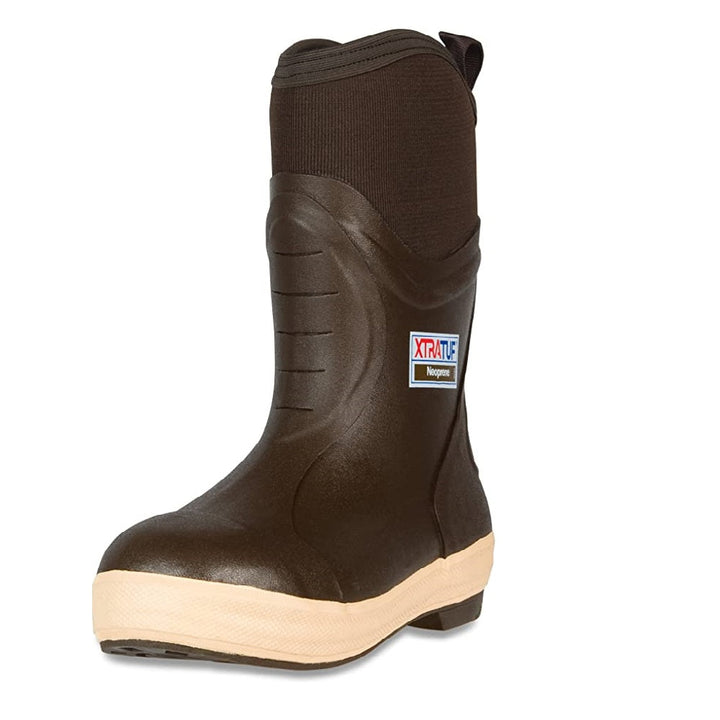 XTRATUF Elite Series 12" Neoprene Insulated Men’s Fishing Boots, Chocolate & Tan , (22612)