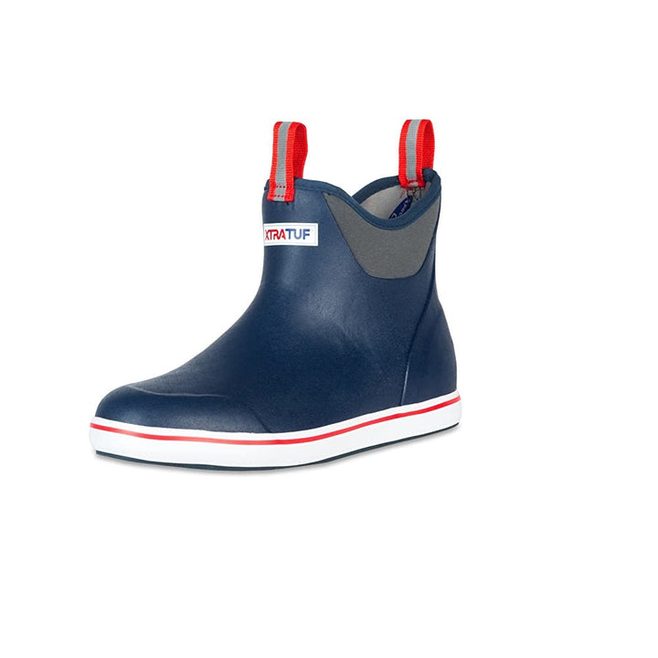Xtratuf 22733-NVY-100 Performance Series 6" Men’s Full Rubber Ankle Deck Boots